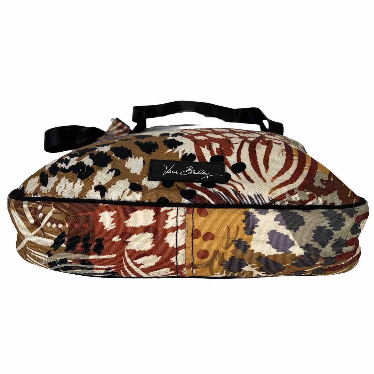 Vera Bradley Women Multicolor Painted Feathers Crossbody Purse and Wallet