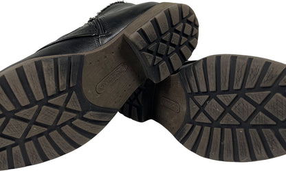 Baretraps Women’s Black Season Faux Fur Lined Side Zip Ankle Boots - 9.5