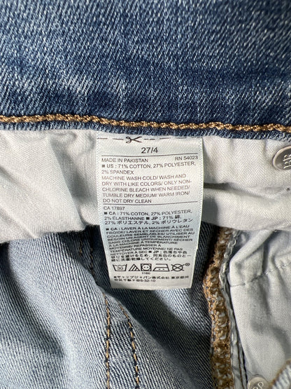 Banana Republic Women’s Medium Wash Bermuda Jean Shorts - 27/4