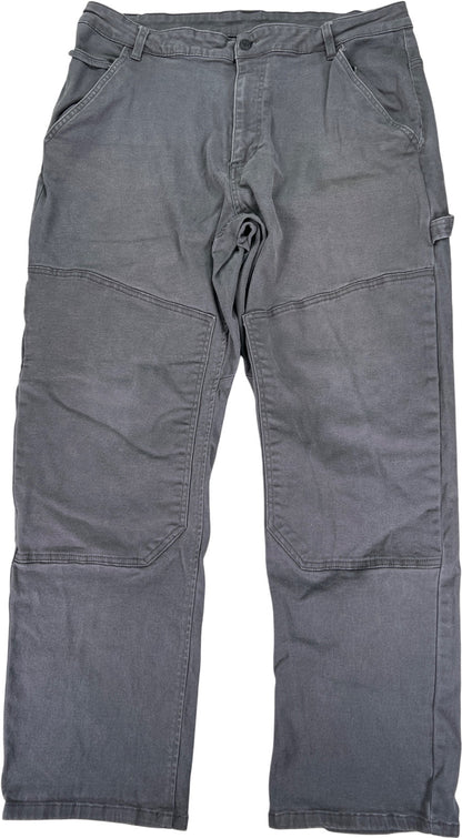 CAT Men’s Gray Straight Leg Canvas Pants - 40x32