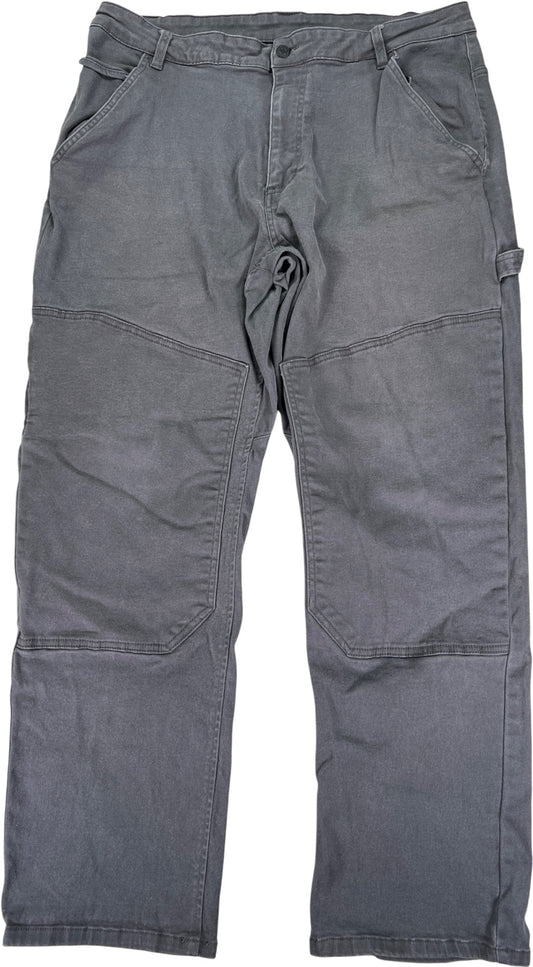 CAT Men’s Gray Straight Leg Canvas Pants - 40x32