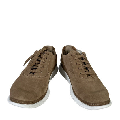 NEW Vionic Women's Brown Taylor Suede Lace Up Comfort Sneakers - 6
