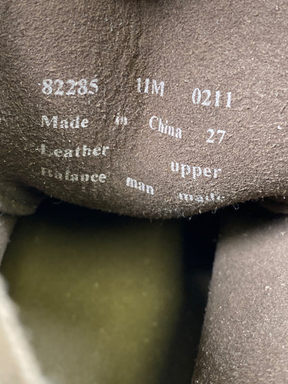 Clarks Men’s Gray/Taupe Suede Bushacre Chukka Desert Boots - 11