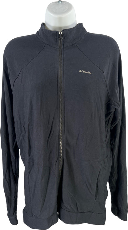 Columbia Women’s Black Fleece Lined Basic Full Zip Mid Layer Jacket - M