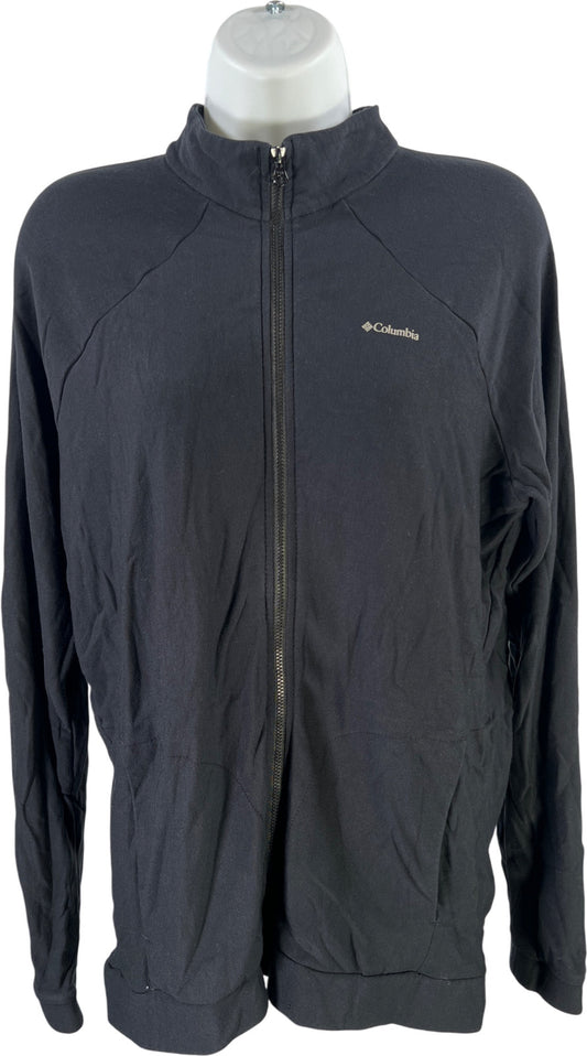 Columbia Women’s Black Fleece Lined Basic Full Zip Mid Layer Jacket - M
