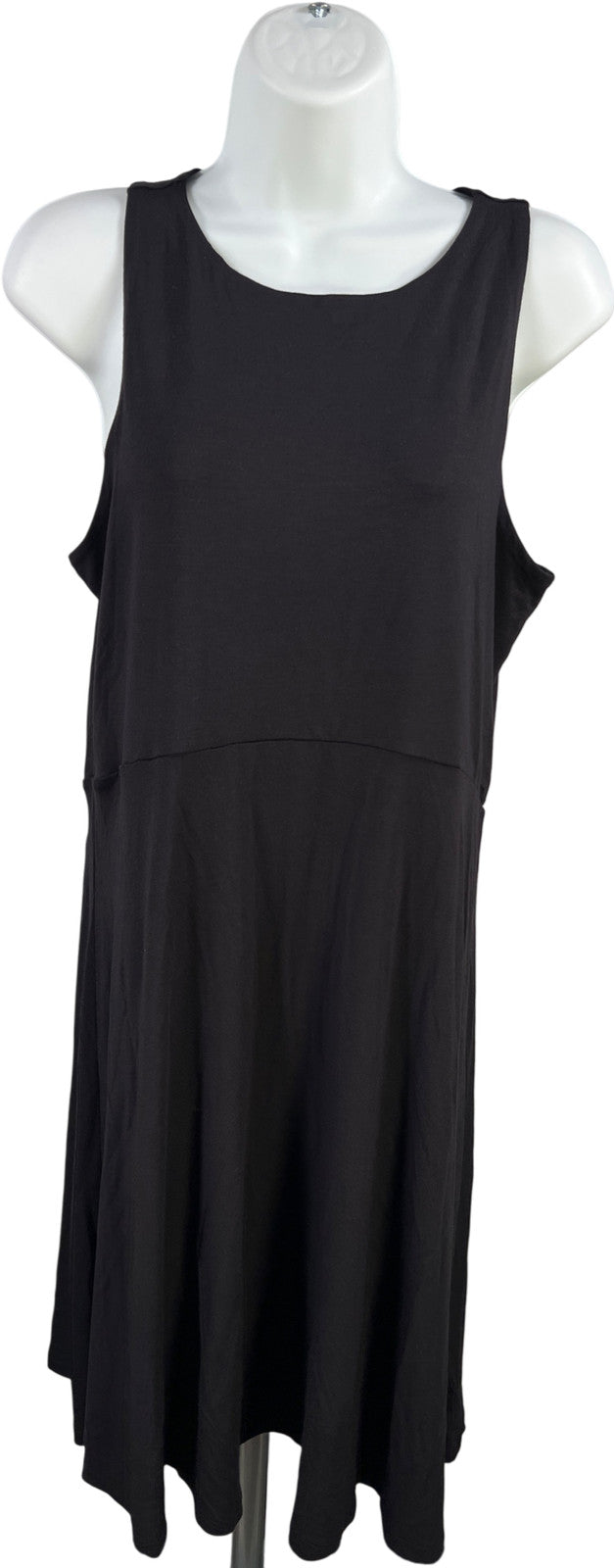 Athleta Women’s Black Santorini Thera. Sleeveless Dress - M Tall