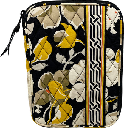 Vera Bradley Women’s Black/White Floral Dogwood Small 9” E-Reader Padded Case
