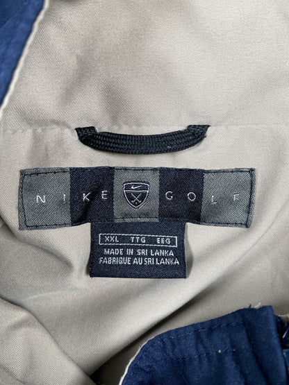 Nike Golf Men’s Blue Long Sleeve Full Zip Jacket - XXL