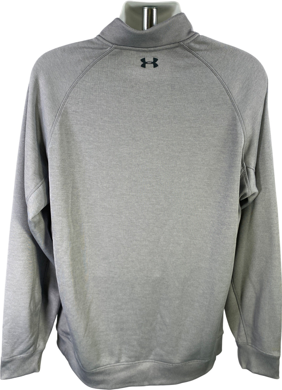 Under Armour Men’s Gray ColdGear 1/4 Zip Pullover Golf Sweatshirt - XXL