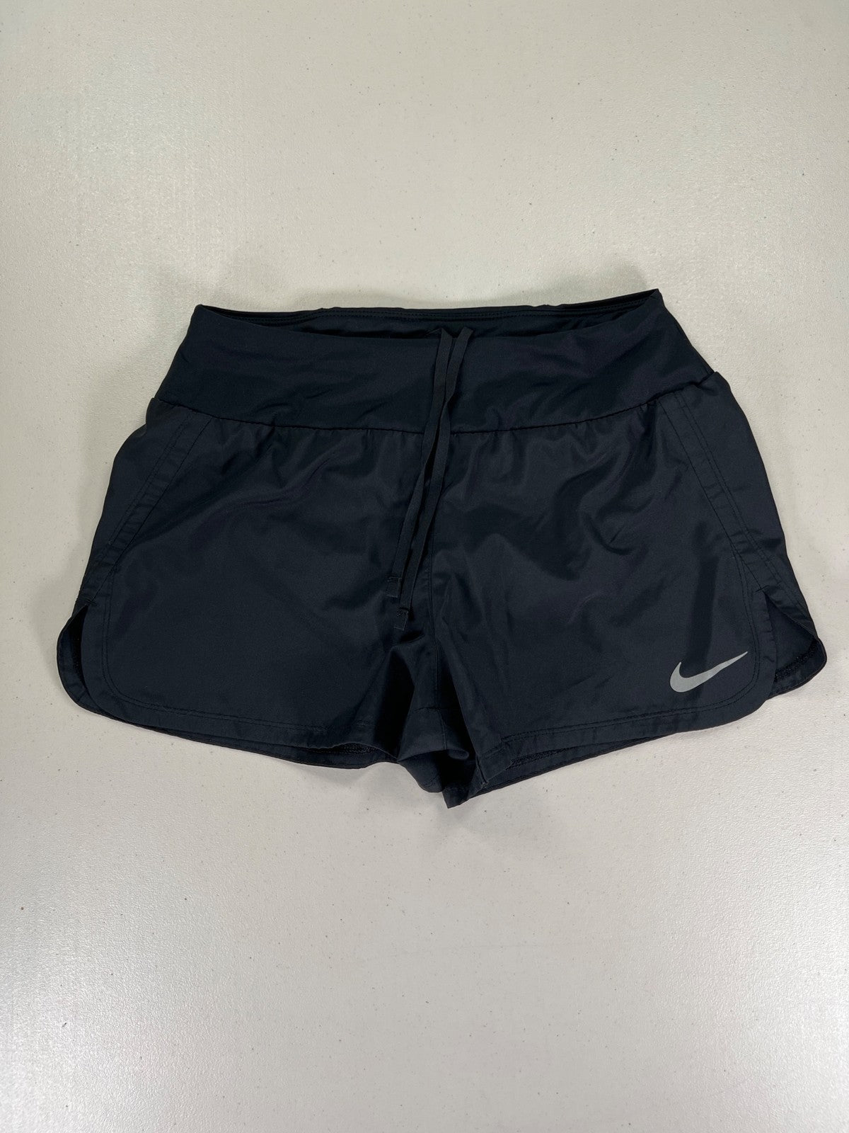 Nike Women’s Black Eclipse 3 Lined Athletic Running Shorts - S