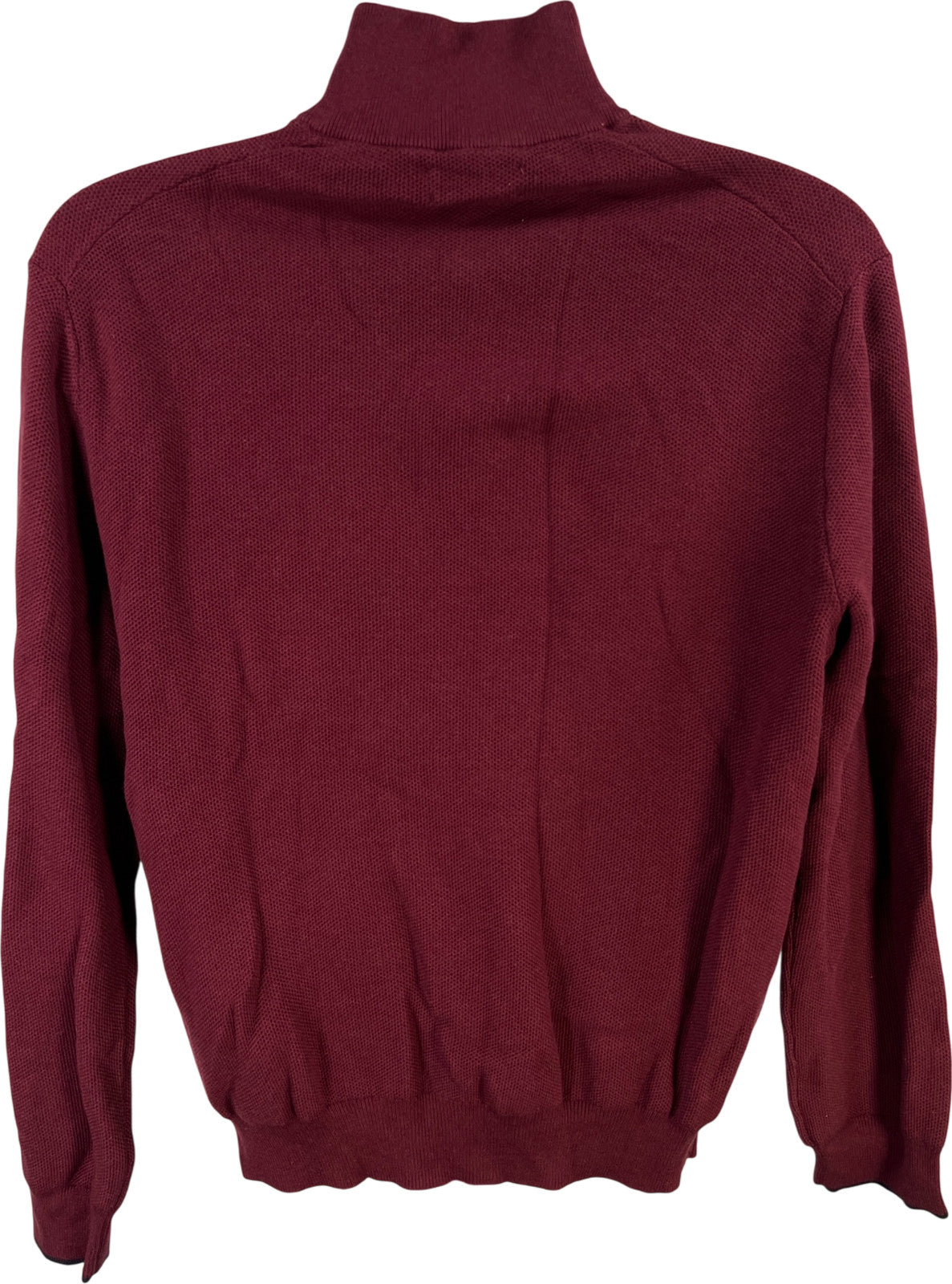 Polo Ralph Lauren Men’s Burgundy 1/4 Zip Long Sleeve Pullover Sweater - XL