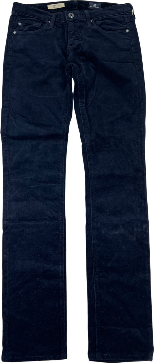 Adriano Goldschmied Women’s Blue The Stevie Slim Straight Corduroy Jeans - 25