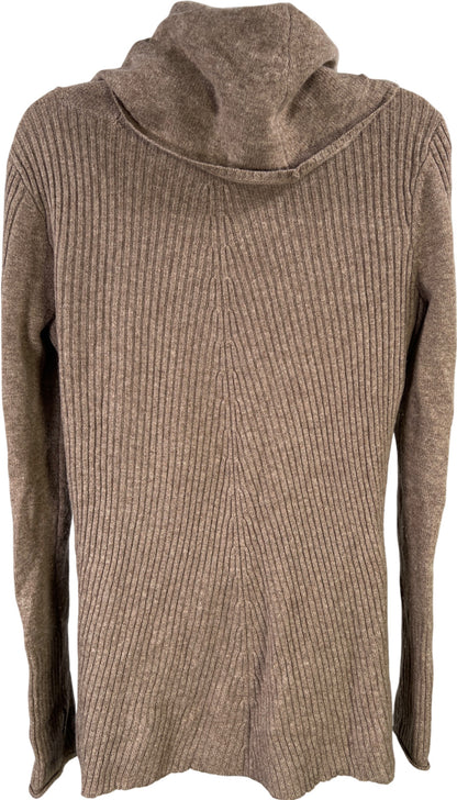Athleta Women’s Brown Cashmere Blend Cascade Cowl Neck Sweater - S