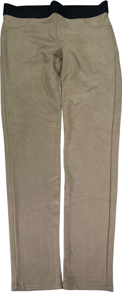 Karen Kane Women’s Beige Faux Suede Pull On Pants - M