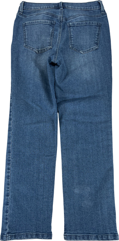 Gloria Vanderbilt Women’s Light Wash Amanda Straight Jeans - 6 Petite Short