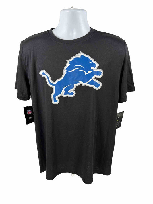 NEW Nike Men's Detroit Lions Football Dri-Fit Short Sleeve Shirt - L