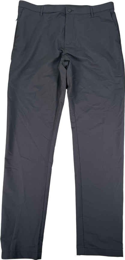 Banana Republic Men’s Black Slim Traveler Dress Pants - 38x34