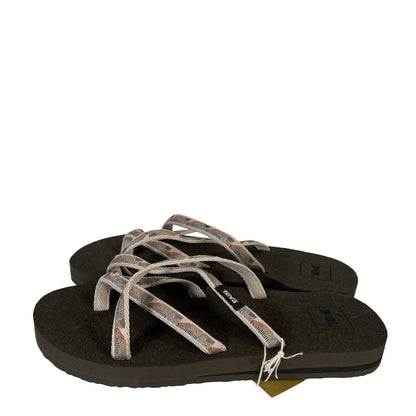 NEW Teva Women's Brown Olowahu Strappy Sandals - 9