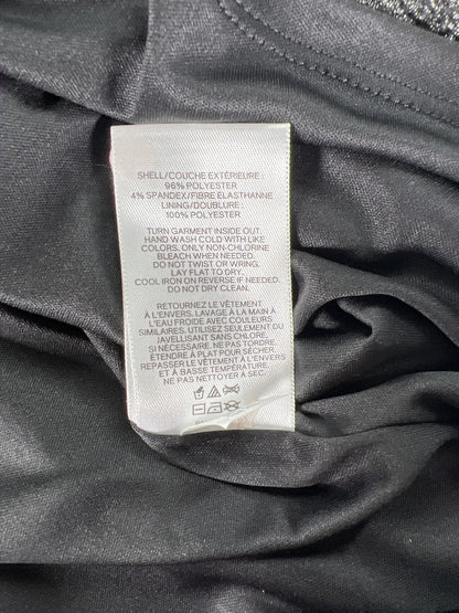 Express Women’s Dark Silver Metallic Strappy Sleeveless Dress - 4