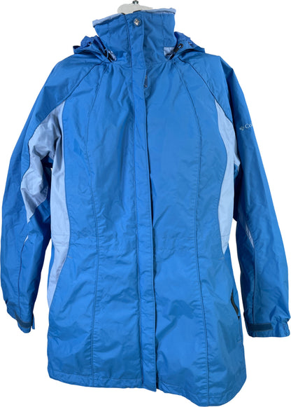 Columbia Women’s Blue Interchange Outer Shell Full Zip Jacket - L