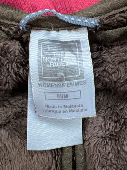 The North Face Women’s Brown Soft Fleece 1/4 Zip Pullover Jacket - M