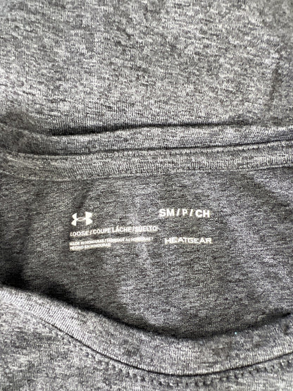 Under Armour Men’s Gray HeatGear Loose Fit Athletic Shirt - S