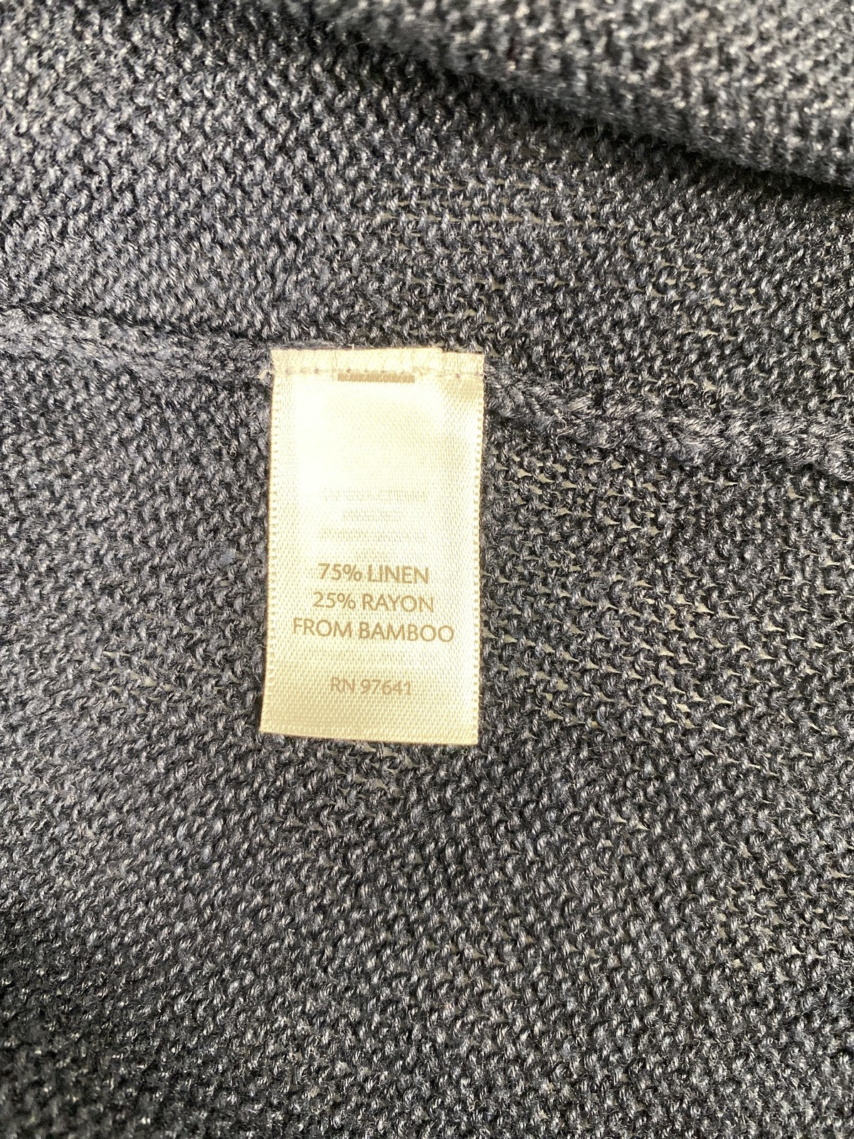 J.Jill Women’s Blue Linen Blend Sleeveless Cardigan Sweater - XS