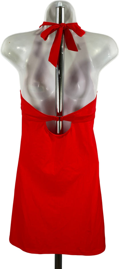 Athleta Women’s Red Tara Halter Underwire Swim Dress - 36 B/C