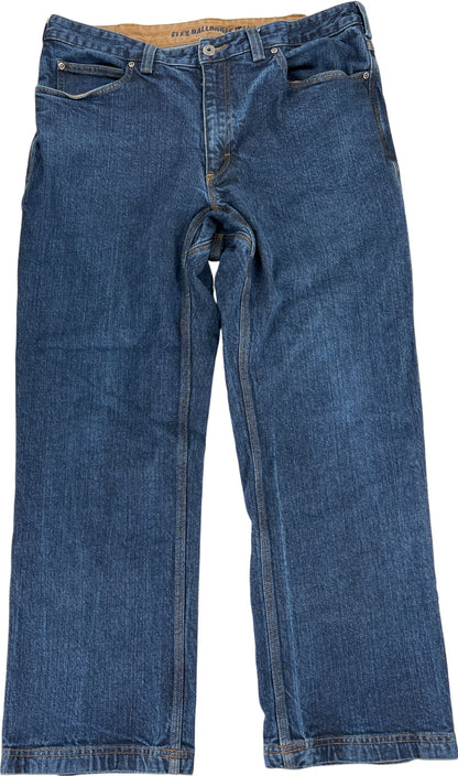 Duluth Trading Men’s Medium Wash Flex Ballroom Denim Jeans - 38x30