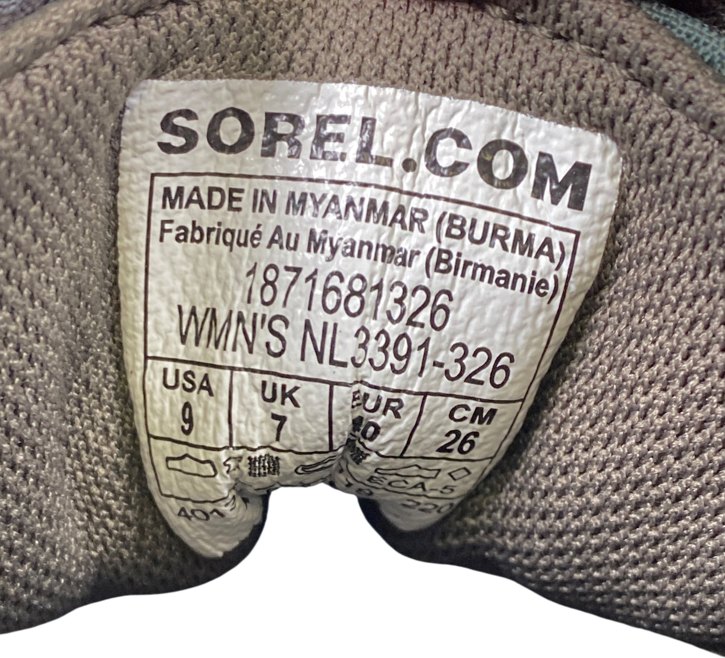 Sorel Women’s Green Camouflage Suede Out N About Canvas Rain Duck Boots - 9