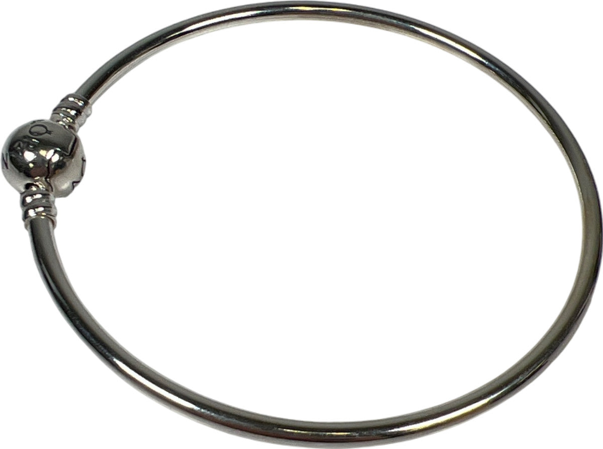 Pandora Sterling Silver Clasp 21 cm Bangle Bracelet