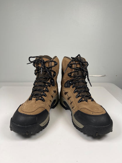 Cabela’s Men’s Tan/Beige Suede Snow Runner Waterproof Hiking Boots - 10 D
