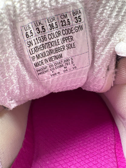 Skechers Women’s Gray D’Lites Air Cooled Memory Foam Lace Up Sneakers - 6.5