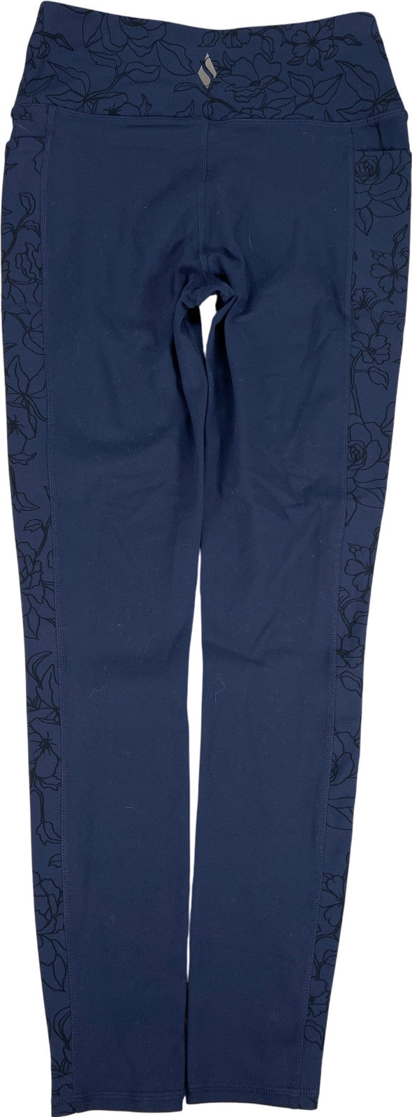 Skechers Women’s Navy Blue Floral Go Flex High Waisted Leggings - S