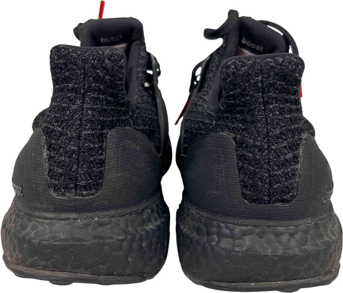 Adidas Men’s Triple Black Ultraboost Lace Up Athletic Sneakers - 9.5