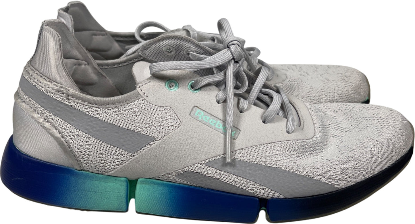 Reebok Women’s Gray/Blue DMX Moving Air Lace Up Athletic Shoes - 8.5