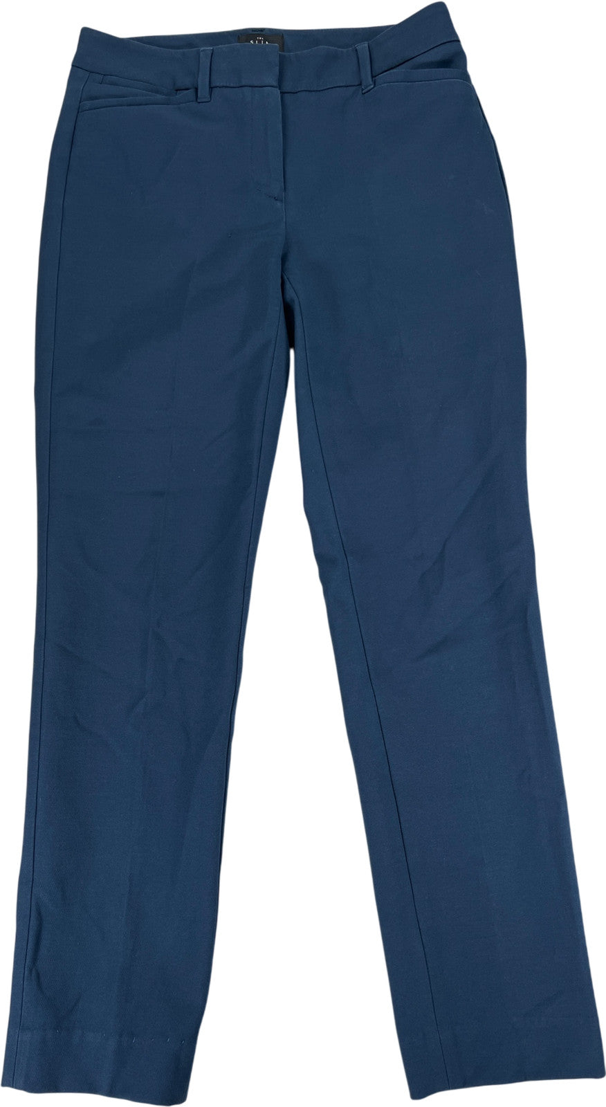 White House Black Market Women’s Blue Slim Ankle Dress Pants - 0