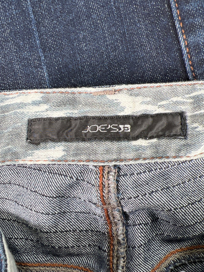 Joe’s Women’s Dark Wash Zipper Ankle Skinny Denim Jeans - 25