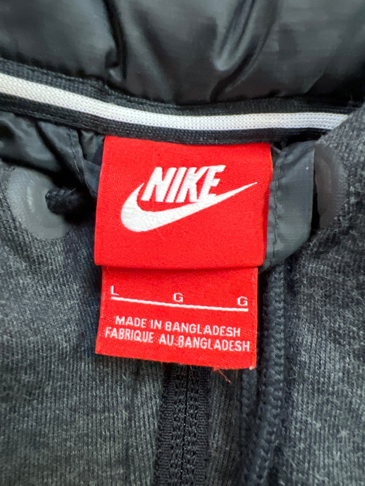 Nike Women’s Black Aeroloft Tech Fleece Parka Jacket - L