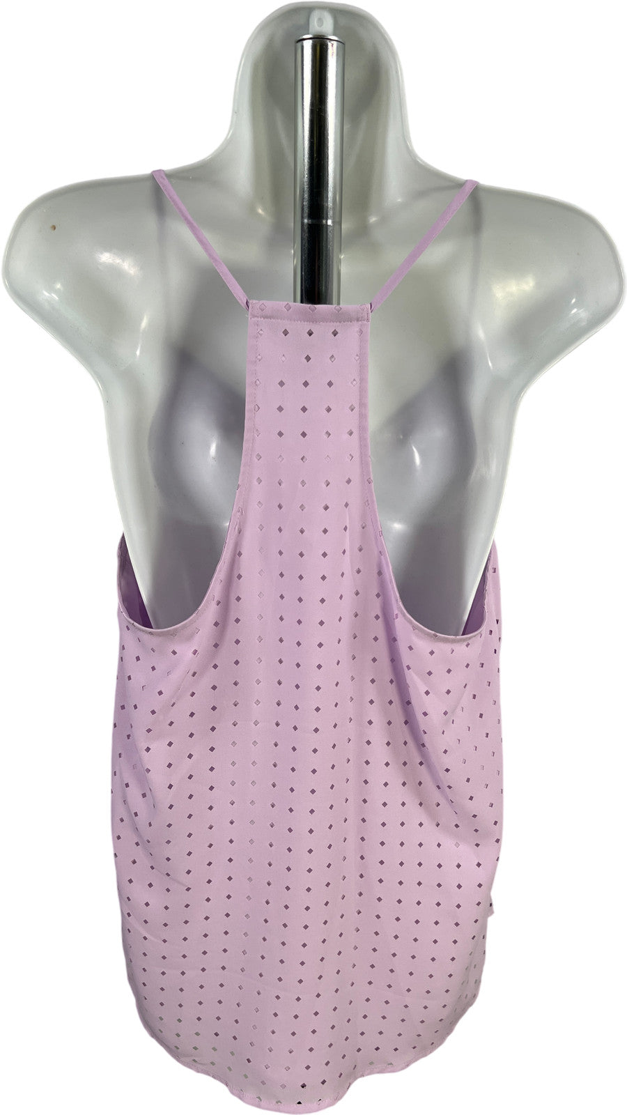 Banana Republic Women’s Purple Eyelet Lined Tank Top Blouse - M