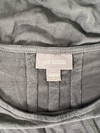 J. Jill Women’s Black Wearever 3/4 Sleeve Stretch Top - S