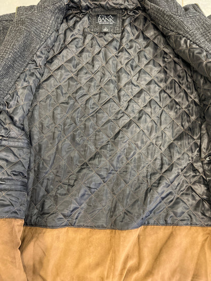 Jos A Bank Men’s Black Wool Blend Full Zip Dress Jacket - L