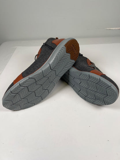 Propet Women’s Gray/Brown Travel Fit Side Zip Booties - 12 X(2E)