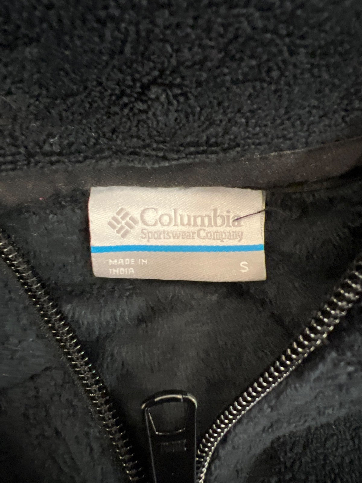 Columbia Women’s Black Long Sleeve Fleece Full Zip Jacket - S