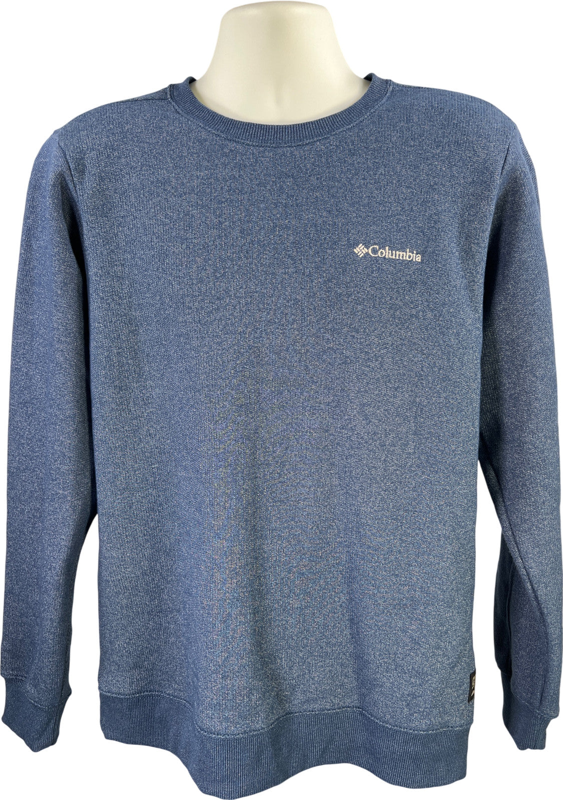 Columbia Men’s Blue Fleece Lined Crewneck Sweatshirt - M