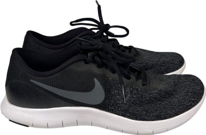 Nike Men’s Black Flex Contact Lace Up Athletic Shoes - 8