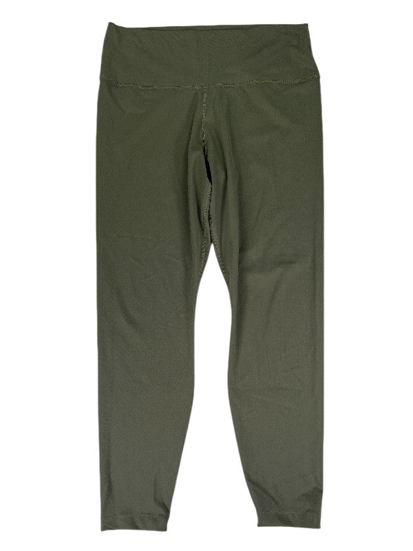 Nike Women's Green High Waisted 7/8 Athletic Leggings - XL