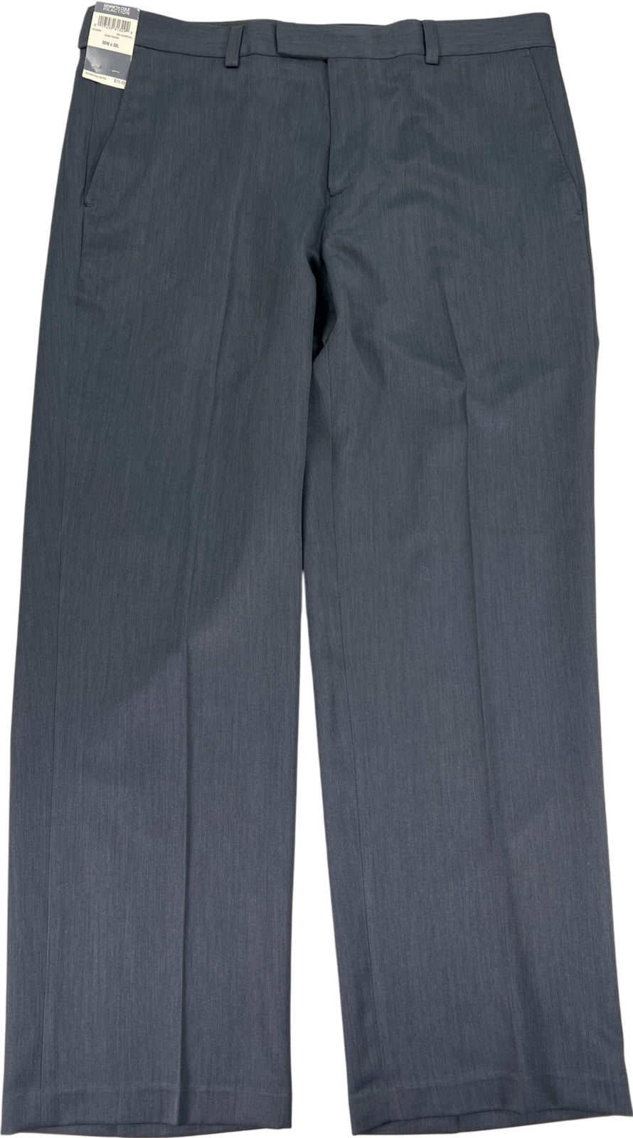 Kenneth Cole Reaction Men’s Gray Charcoal Dress Pants - 36x30