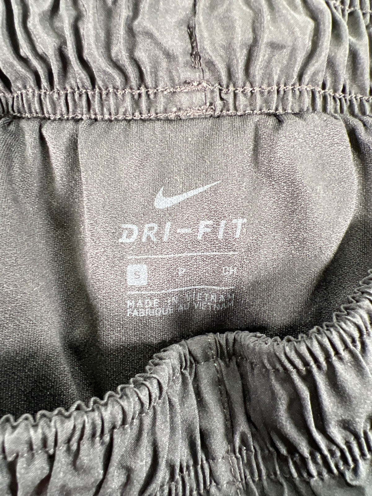 Nike Women’s Black Dri-Fit Lined Athletic Shorts - S