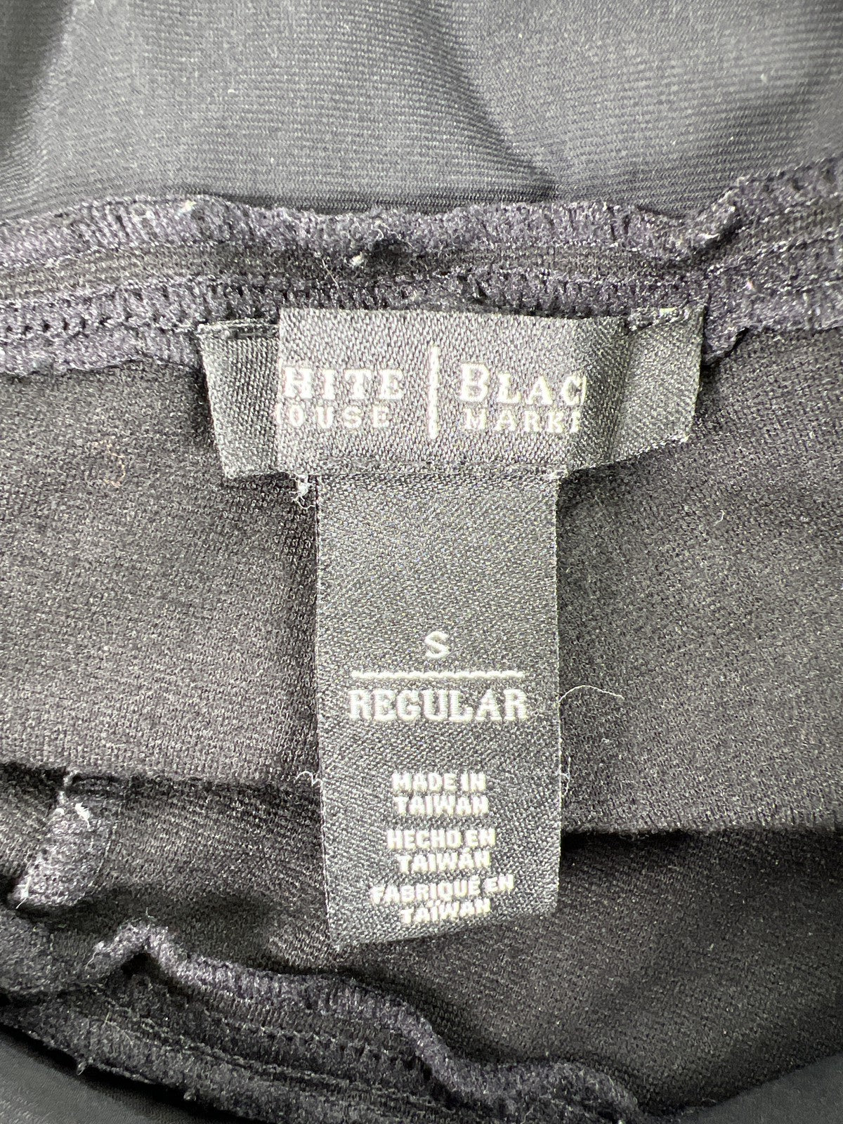 White House Black Market Women’s Black Stretch Leggings - S